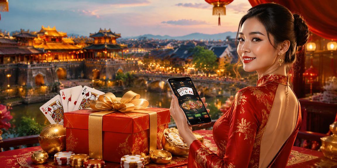 Không khí lễ hội và trò chơi bài tại Huế, người chơi thư giãn buổi tối